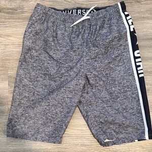 Converse Kids Gray and Black Shorts